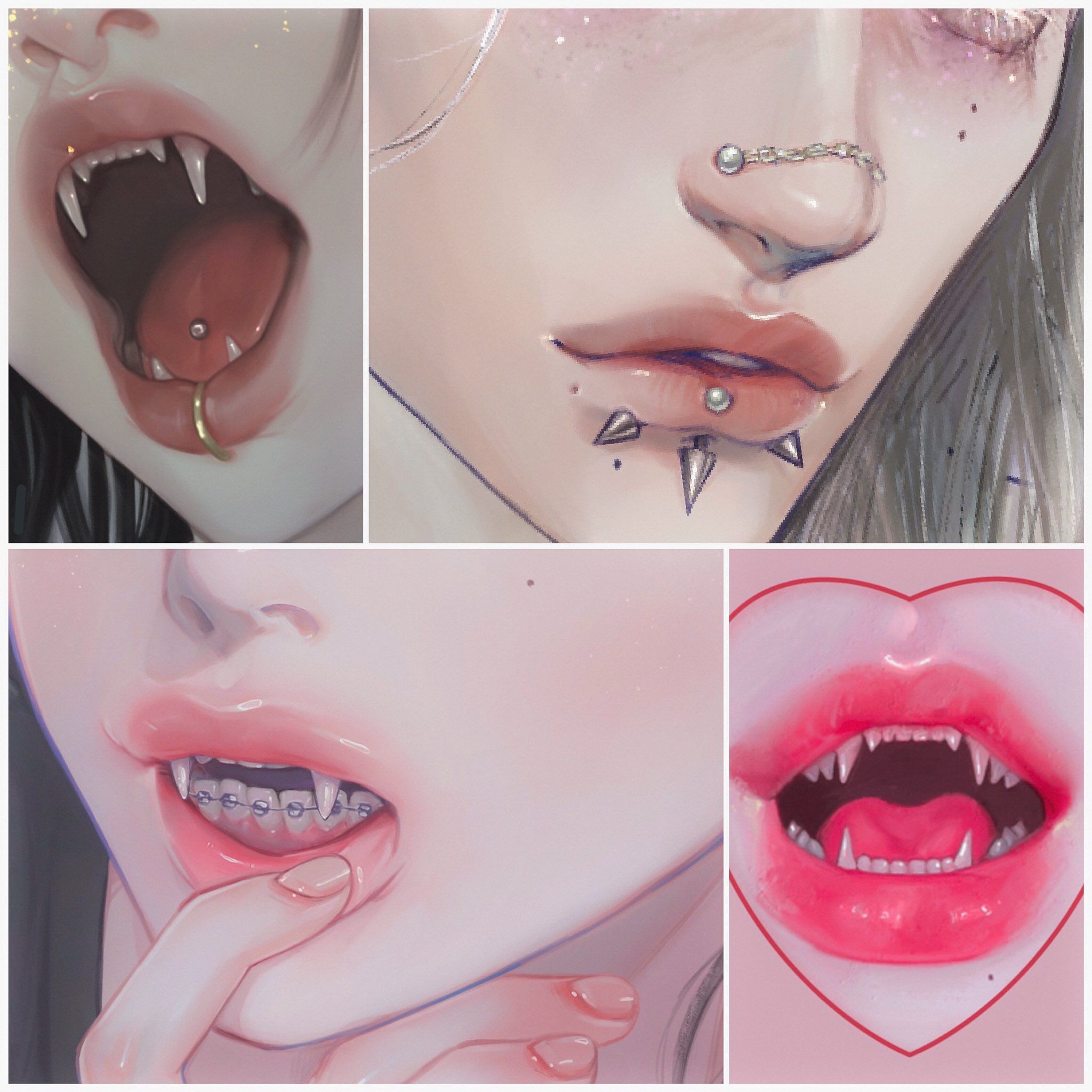 Featured image of post Aesthetic Anime Lips Drawing