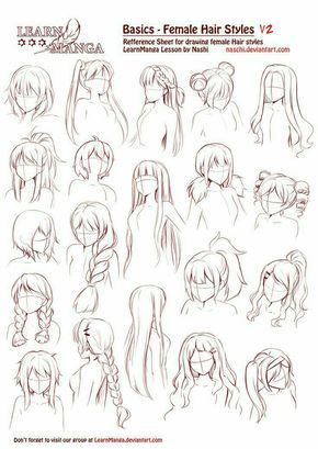 Featured image of post Anime Female Hairstyles Reference