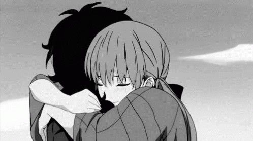 Featured image of post Anime Gif Kiss Hug