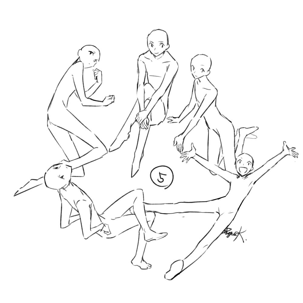 Featured image of post Drawing Base Group Of 5