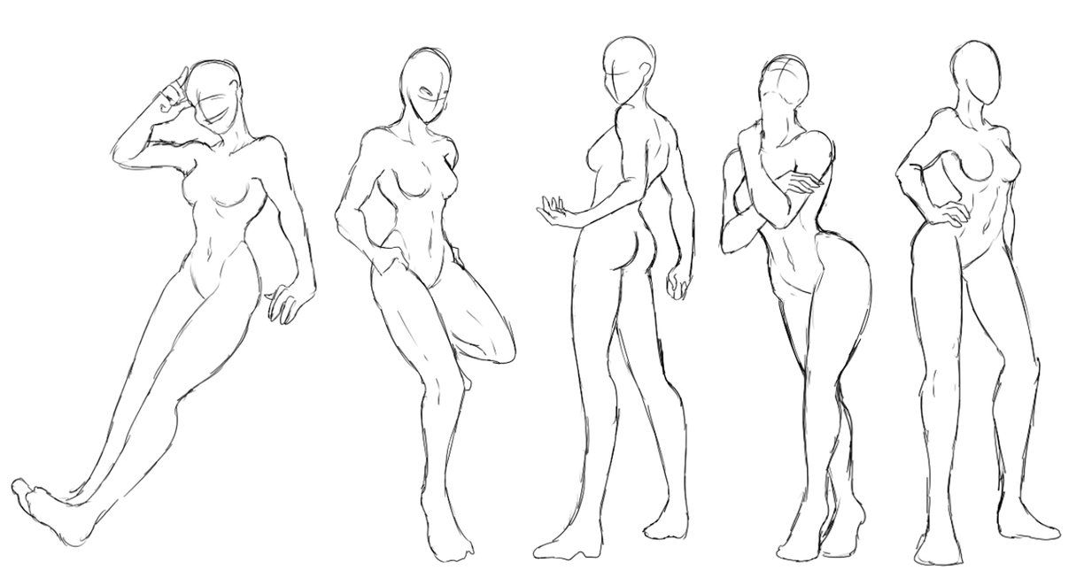 Featured image of post Female Pose Reference Drawing Standing