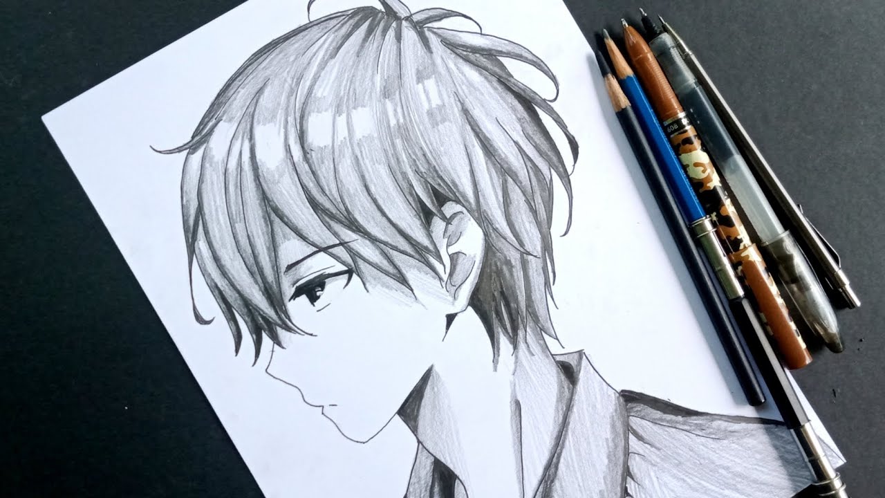 Featured image of post How To Draw Side Profile Anime Boy