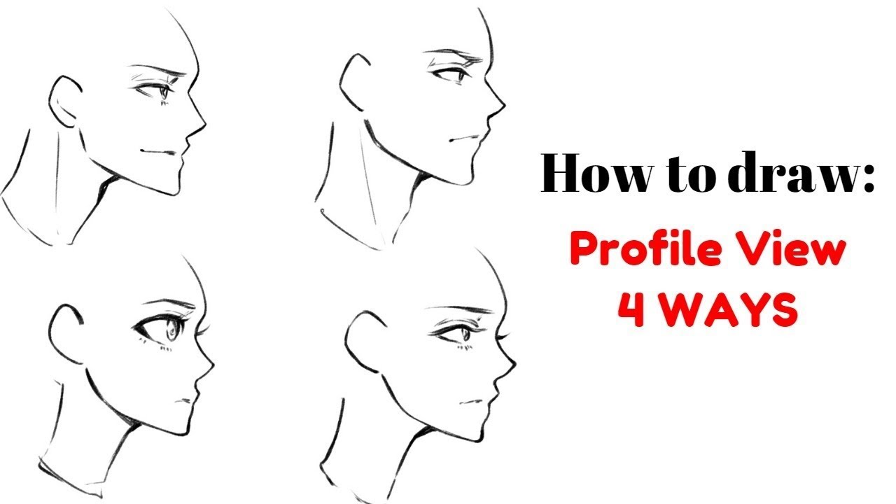 Featured image of post How To Draw Side Profile Anime