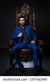 Featured image of post Man Sitting On Throne Pose