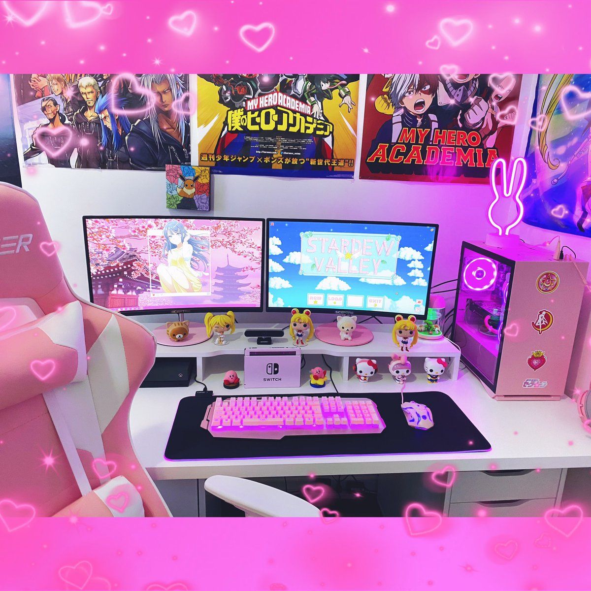 Featured image of post Room Decor Anime Kawaii Gaming Setup